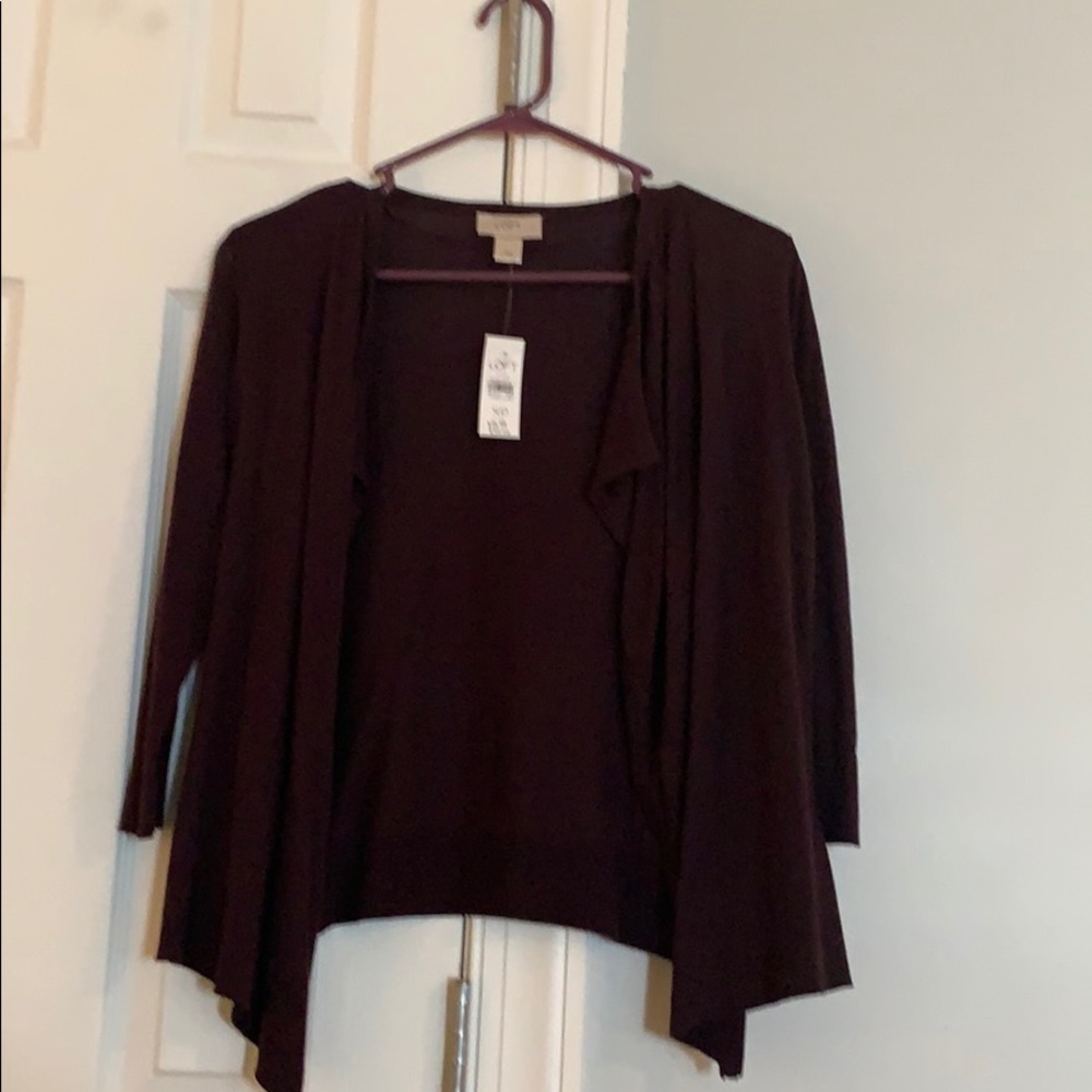 Open cardigan